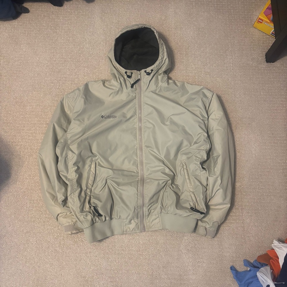 Columbia Men's Gray Hooded Jacket